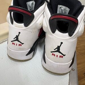 Air Athletic Shoes - White and Black